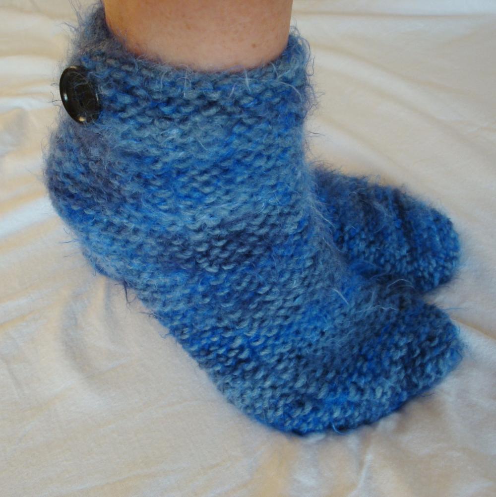 Knit Womens Slipper Socks, Ankle Boot Socks, Slippers-womens Medium